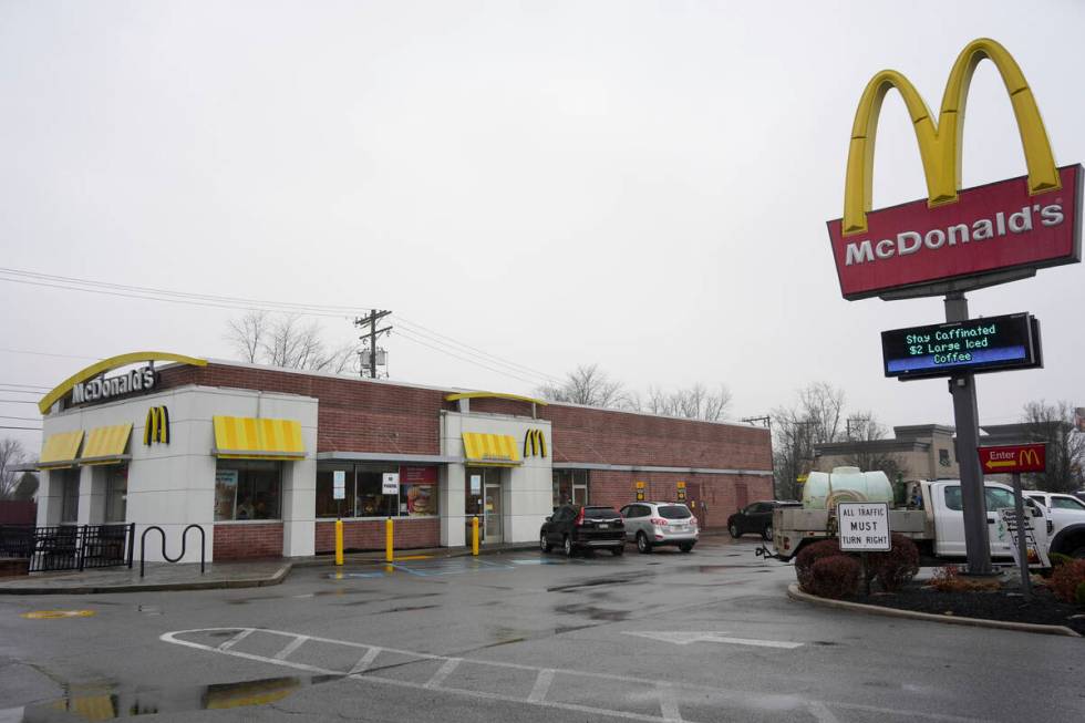 McDonald's restaurant, where an employee alerted authorities to a customer who was found with a ...