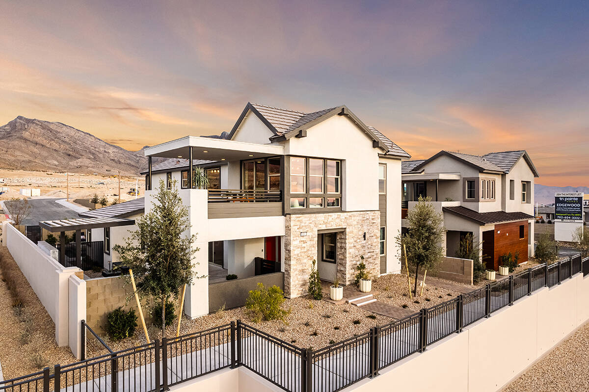 Edgewood by Tri Pointe Homes is the newest neighborhood to open in Summerlin. (Tri Pointe Homes)