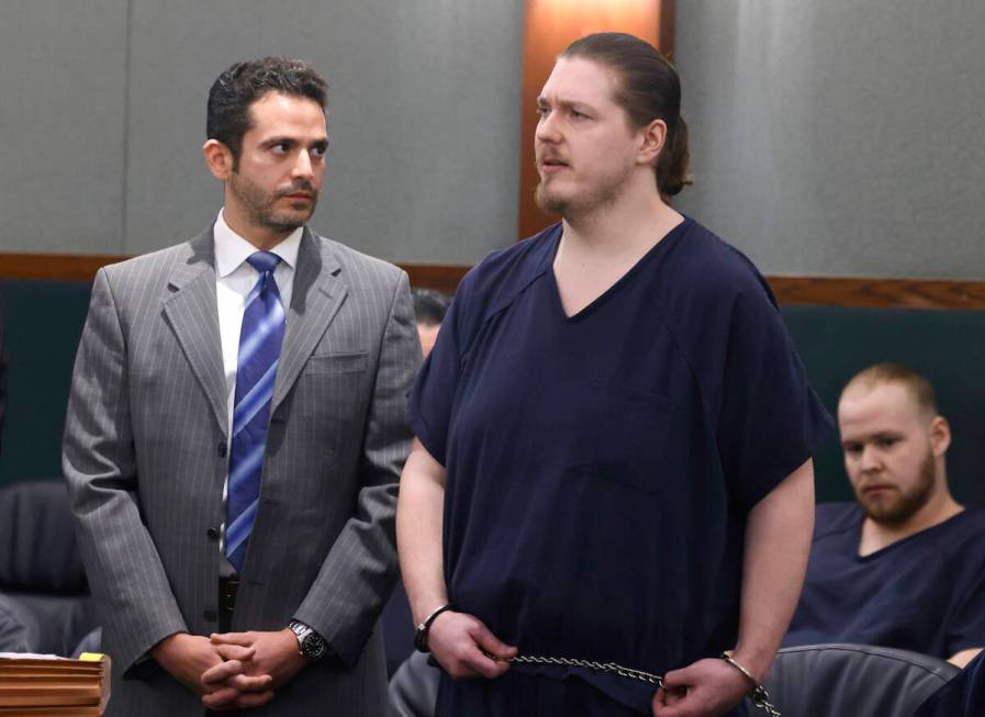 Cliffton Hall, right, who pleaded guilty but mentally ill on charges of setting fire to a Logan ...