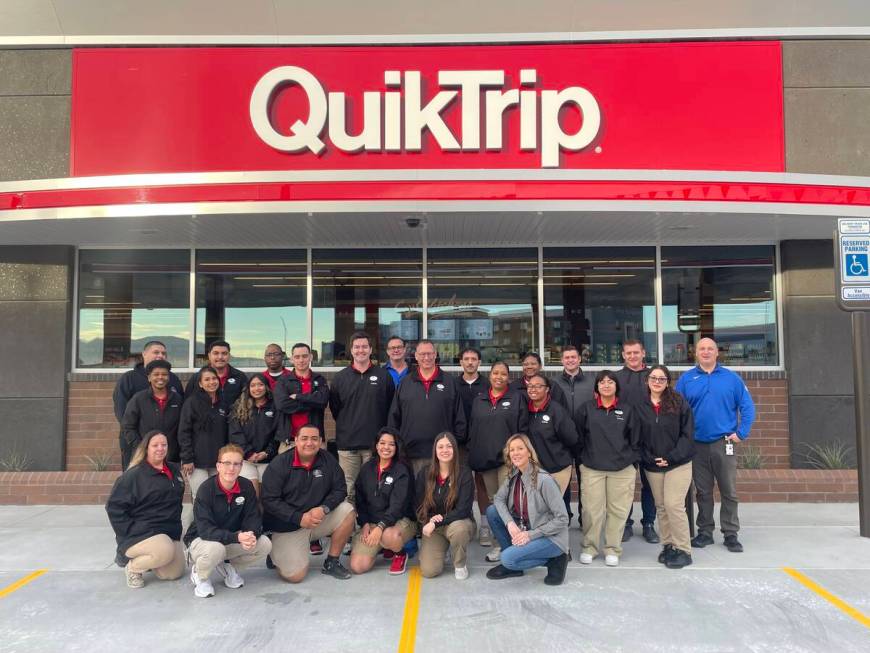 The new QuikTrip location at 5625 N. Lamb Blvd., located along Interstate 15 at Exit 50. This i ...