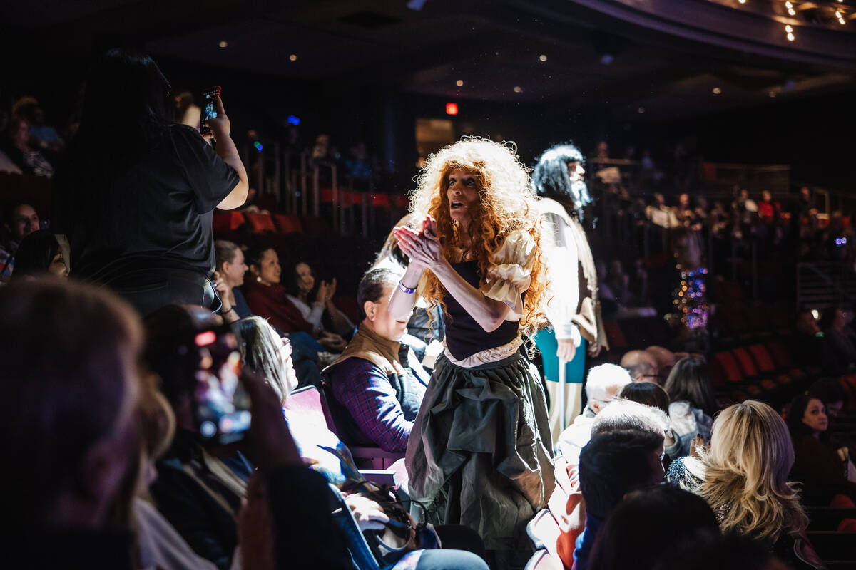 Heidi Morgan is shown during the pre-show of the 11th anniversary of Mondays Dark at Pearl at t ...