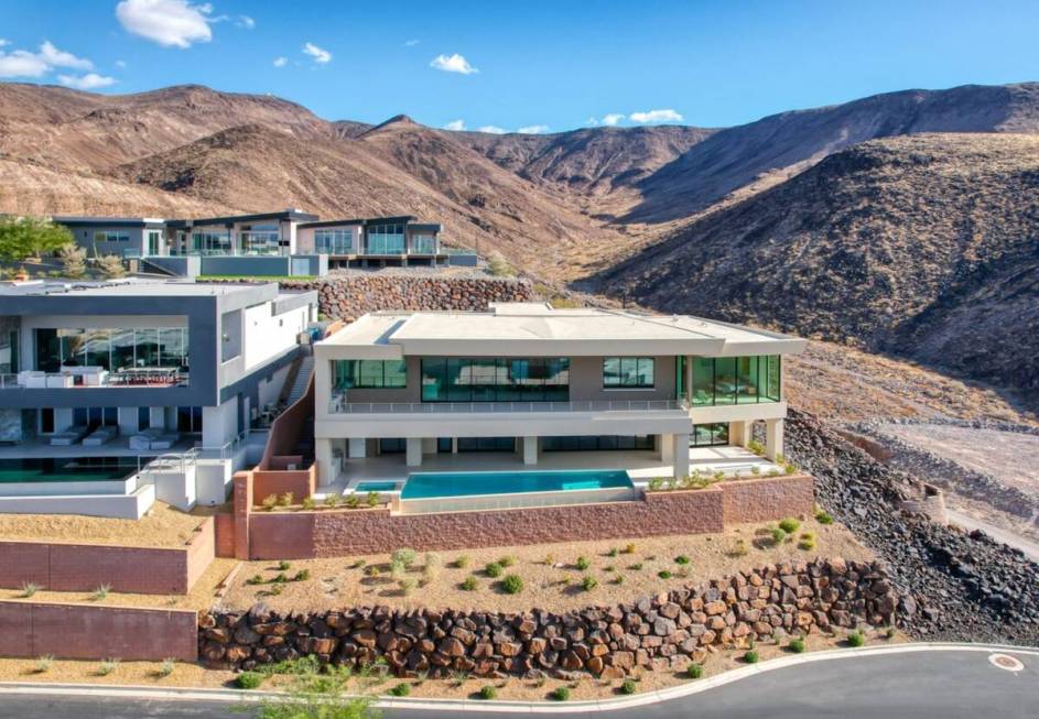 677 Overlook Rim Dr. is No. 6 on the list at $9.25 million. With 8,235 square feet of space, fi ...