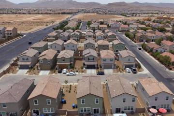 Rental houses owned by American Homes For Rent are shown at the Southwest corner of Pyle Avenue ...