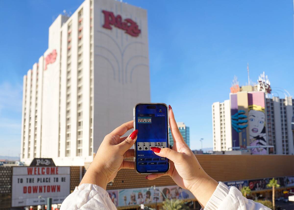 The Royal from Plaza gaming allows 5-card poker play on mobile devices across Nevada. (Neon PR)