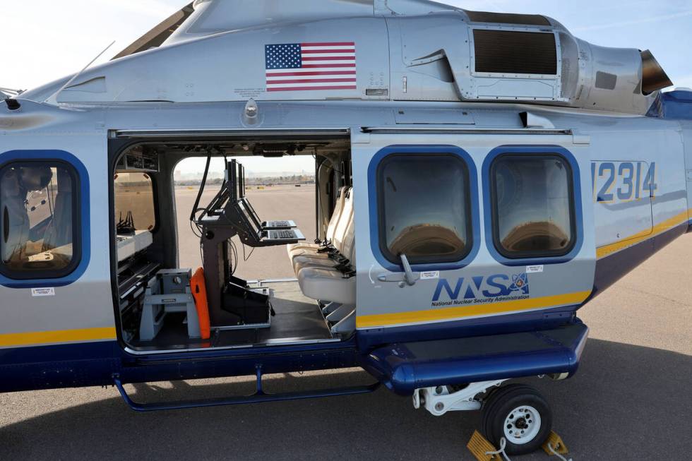 A new U.S. Department of Energy National Nuclear Security Administration Leonardo AW-139 helico ...