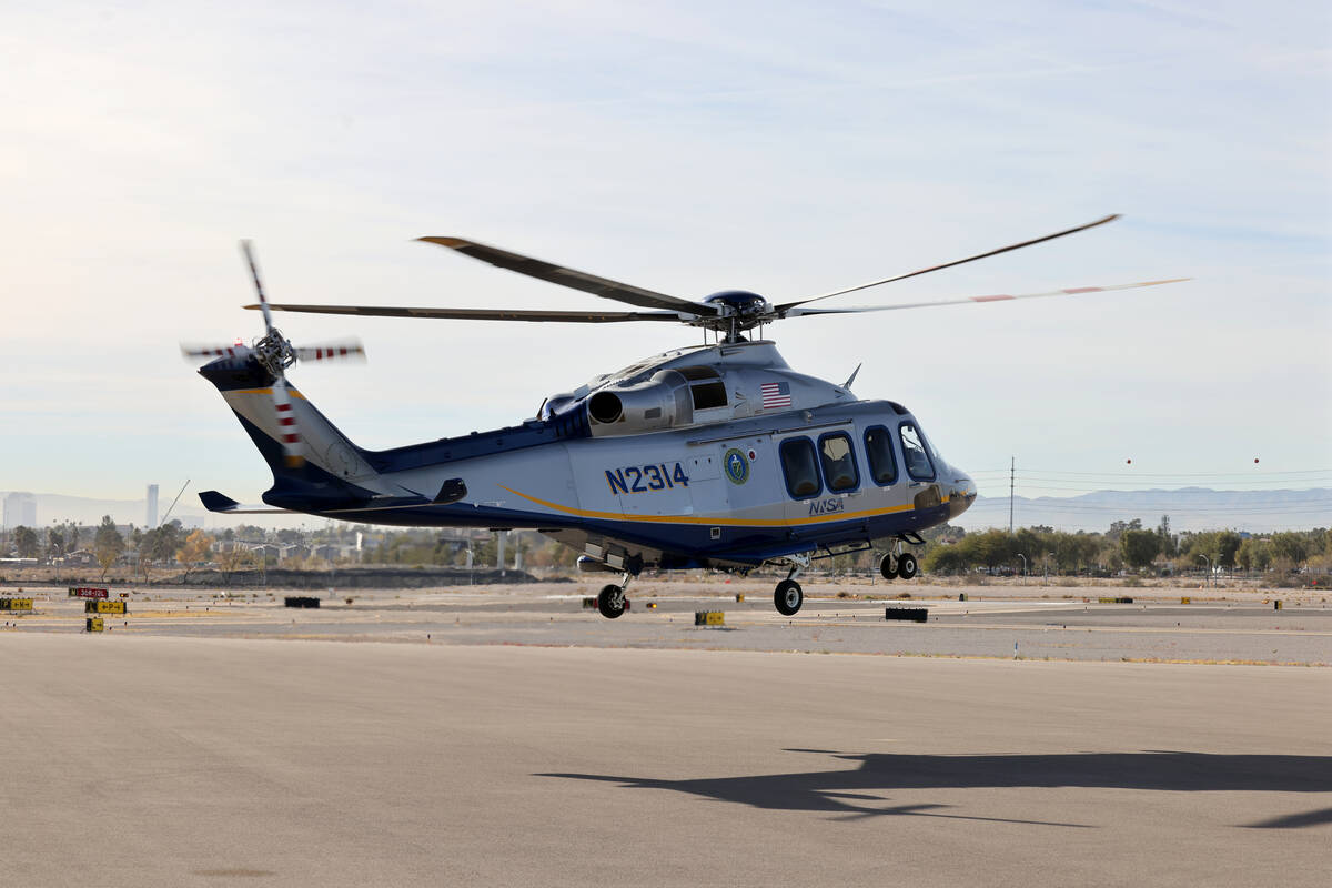 A new U.S. Department of Energy National Nuclear Security Administration Leonardo AW-139 helico ...