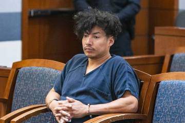 Yoni Barrios appears in court during a status check on the filing of a criminal complaint at th ...