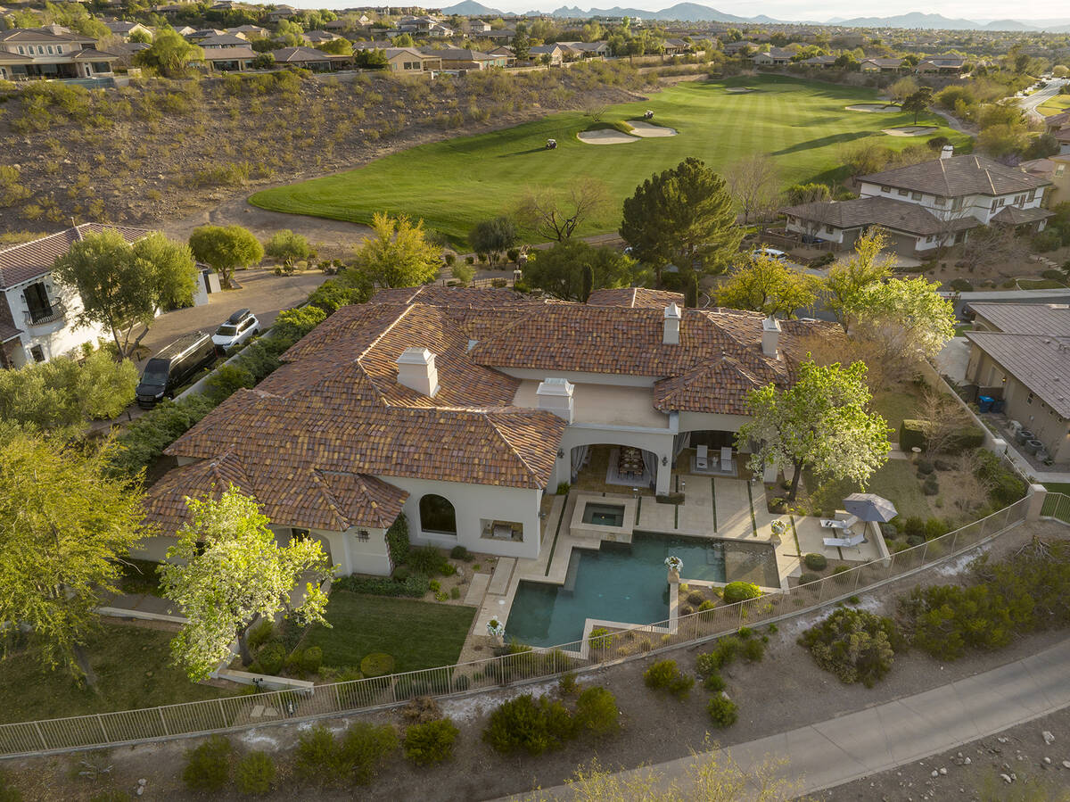 The Anthem Country Club home in Henderson sold for $4.8 million. It was formerly owned by Josh ...