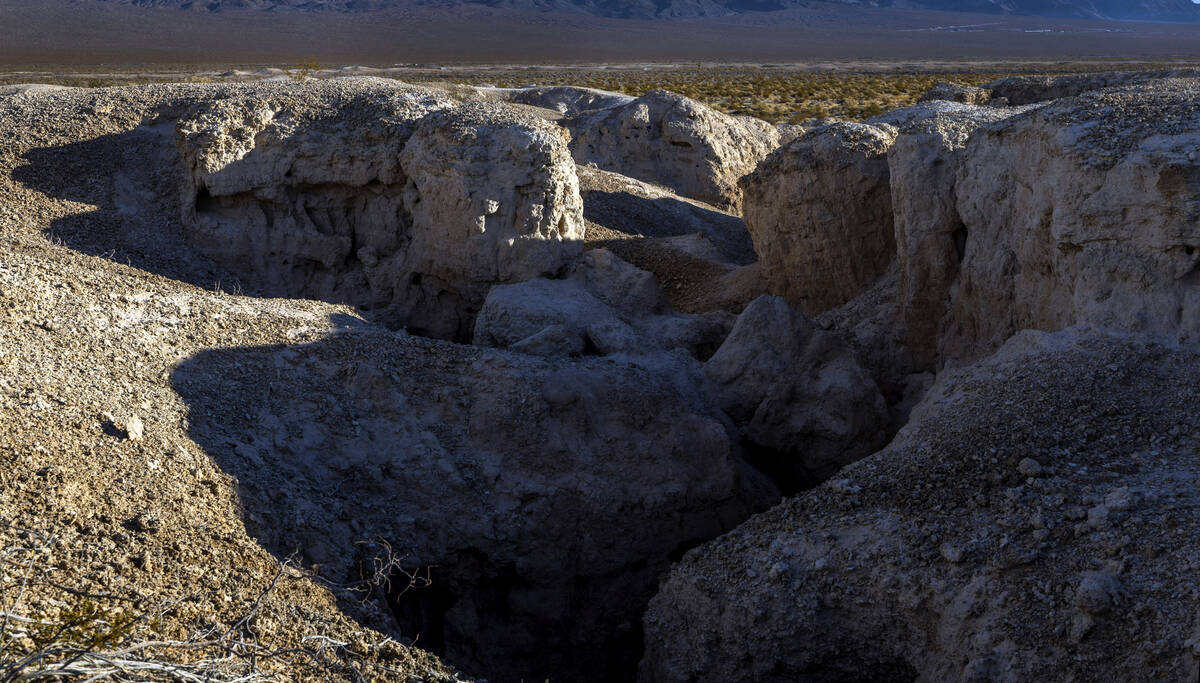 Tule Springs Fossil Beds National Monument is one of the locations for possible reduction in si ...