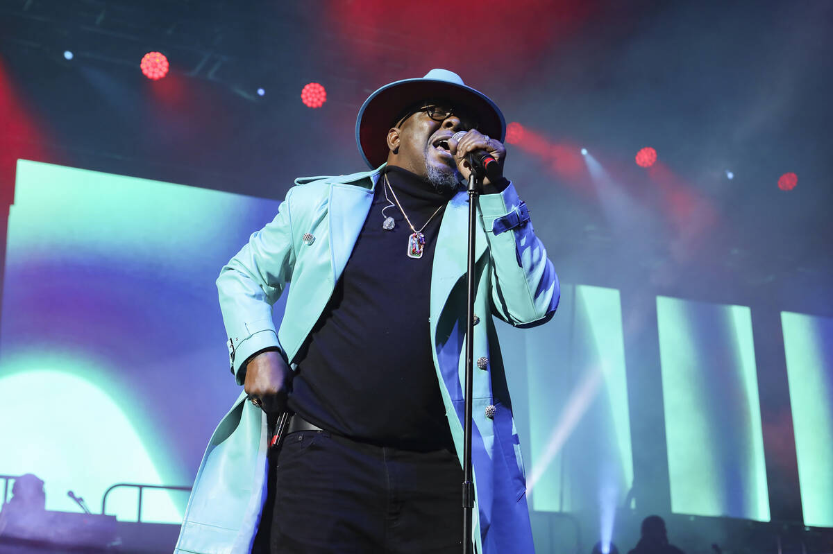 Bobby Brown with New Edition Performs during the The Culture Tour 2022 at State Farm Arena on S ...