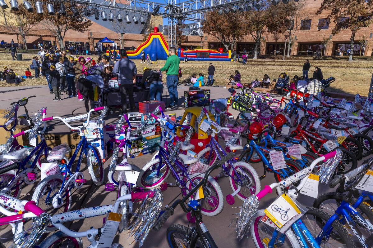 Numerous kids bicycles will be raffled off as Clark County celebrates its second annual Día de ...