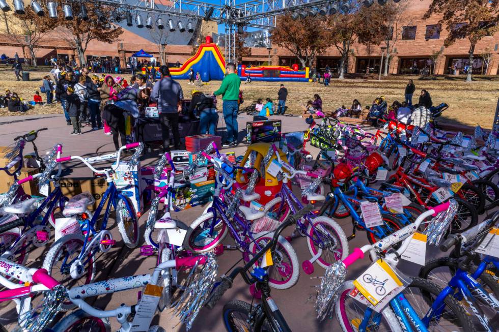 Numerous kids bicycles will be raffled off as Clark County celebrates its second annual Día de ...