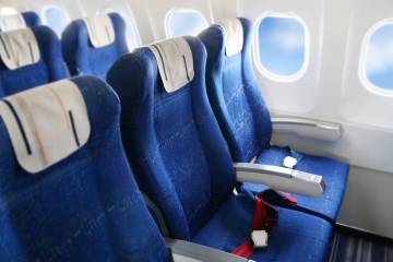 Airplane cabin. (Thinkstock)