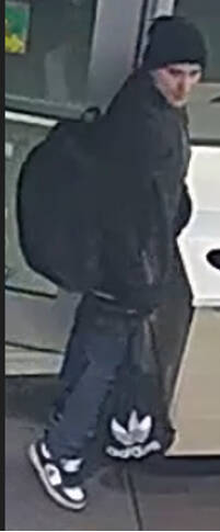 Police are seeking this man in connection with an armed robbery committed Dec. 15, 2024, at a b ...