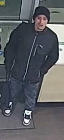 Police are seeking this man in connection with an armed robbery committed Dec. 15, 2024, at a b ...