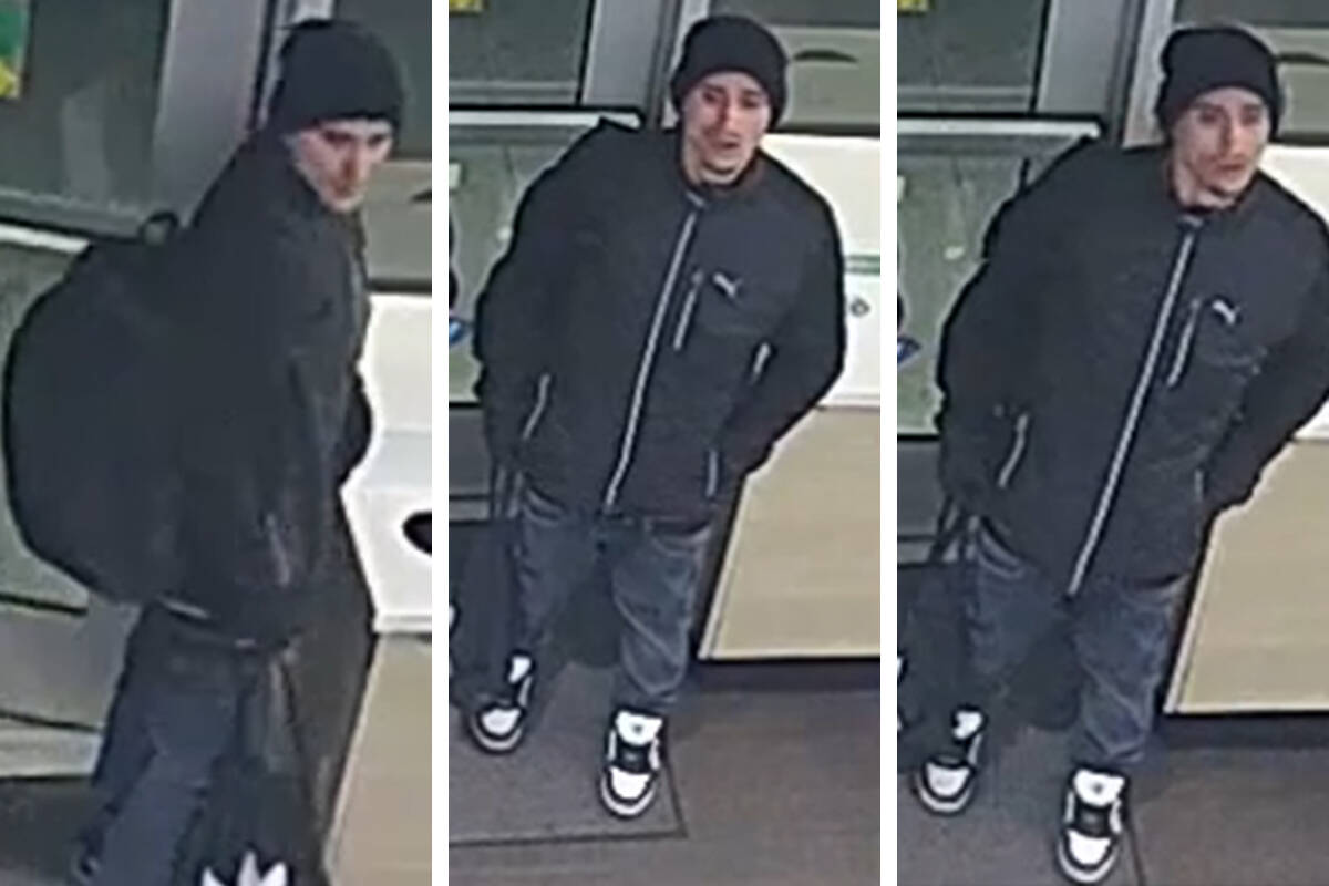 Police are seeking this man in connection with an armed robbery committed Dec. 15, 2024, at a b ...