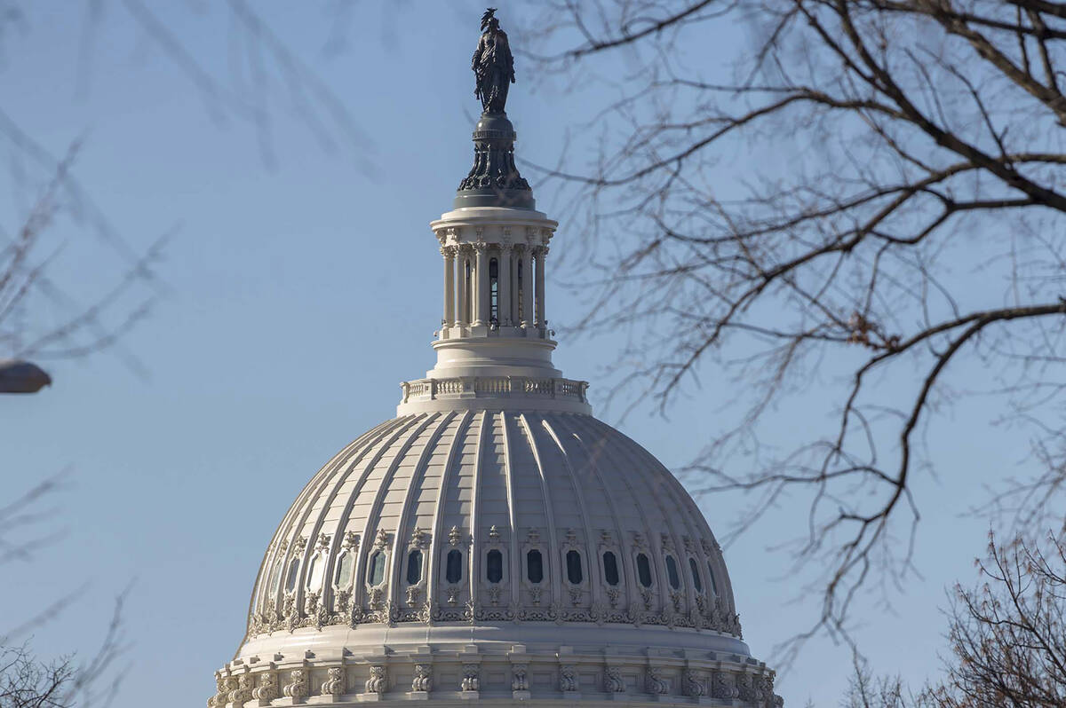 The Capitol is seen in Washington. (AP Photo/J. Scott Applewhite)