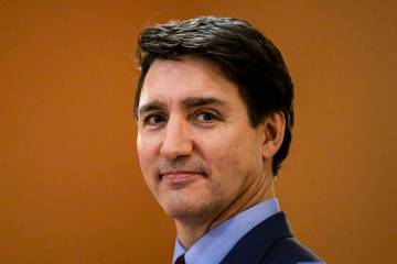 Canadian Prime Minister Justin Trudeau announced his resignation Monday in the face of rising d ...