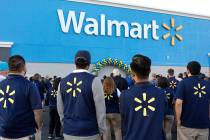 Walmart is planning to add a new concept to a North Las Vegas store. (Bizuayehu Tesfaye/Las Veg ...