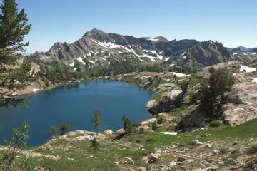 Liberty Lake is seen along the Ruby Crest Trail in the Ruby Mountains on Aug. 9, 2011. (James M ...