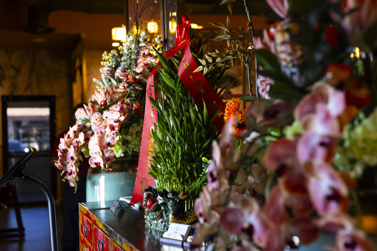 Interior details are seen at China Mama's location off Jones Boulevard near Spring Mountain Roa ...