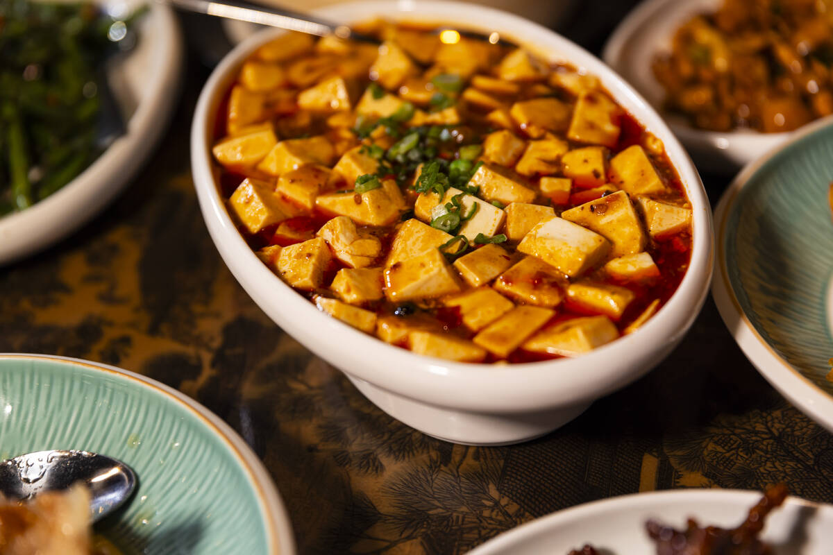 Mama's mapo tofu is pictured at China Mama's location off Jones Boulevard near Spring Mountain ...