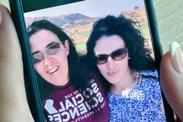 FILE - In this September 2018 selfie image provided by Emma Tsurkov, right, she and Elizabeth T ...