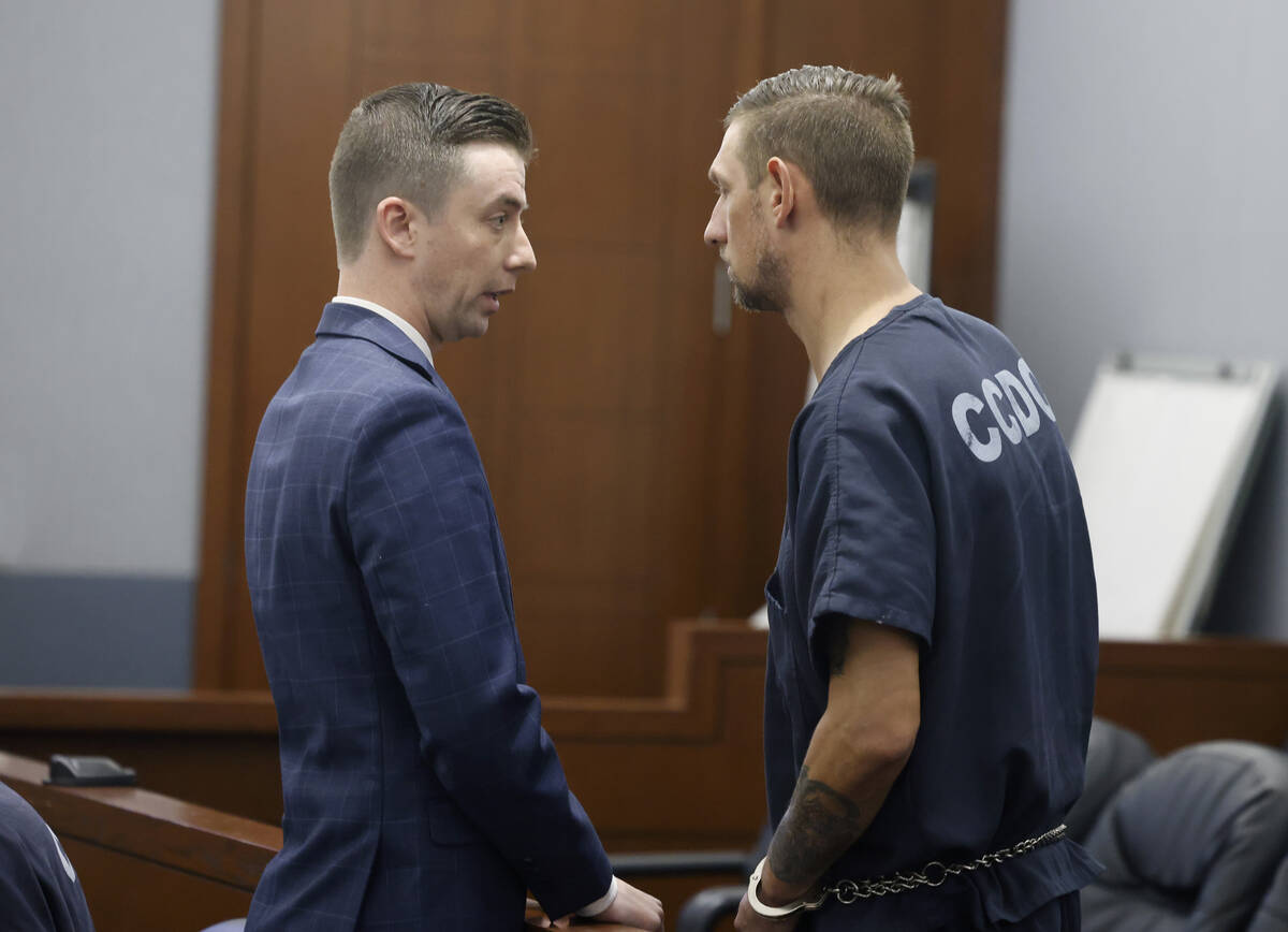 Micheal Grindrod, right, who pleaded guilty in December to a felony charge of cruelty to animal ...