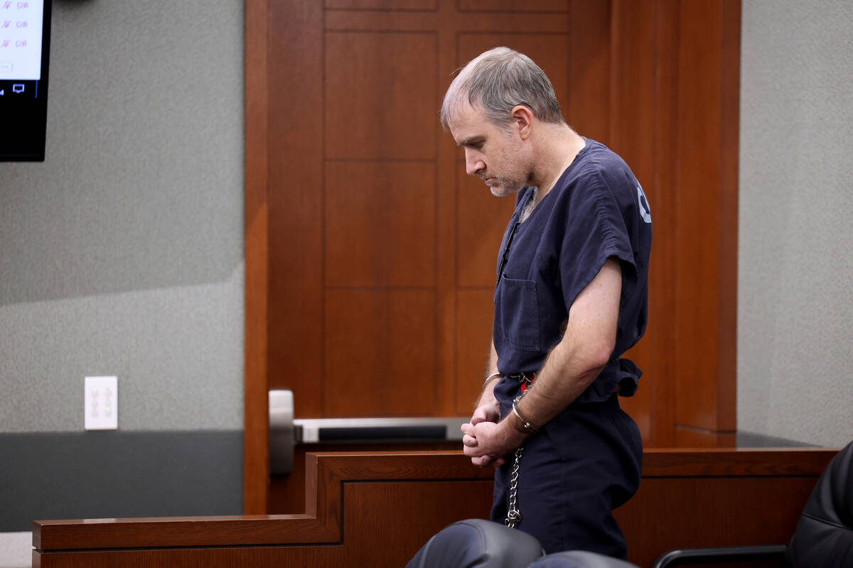 Karl Groschen, charged with two counts of open murder in the shooting deaths of his wife and st ...