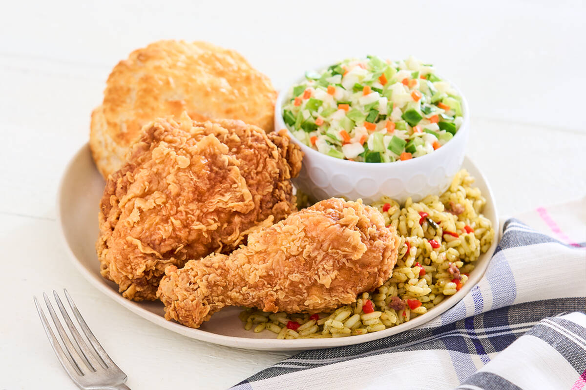 Bojangles, the popular Southern fried chicken chain, is opening its first restaurant in Las Veg ...