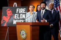 Congressional Progressive Caucus Chair U.S. Rep. Greg Casar, D-Texas, joined by fellow Progress ...